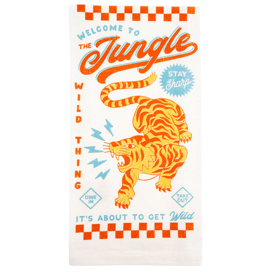 Diner Tea Towel Tiger
