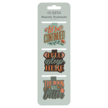 Magnetic Bookmark Set