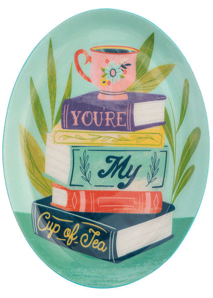 Oval Books Tray