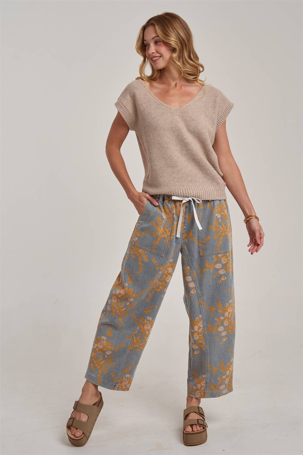 Fiona Floral Jeans