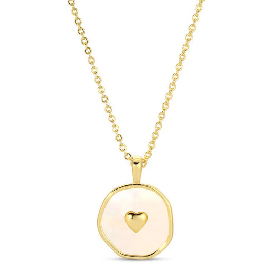 Shell w/Heart Pendant