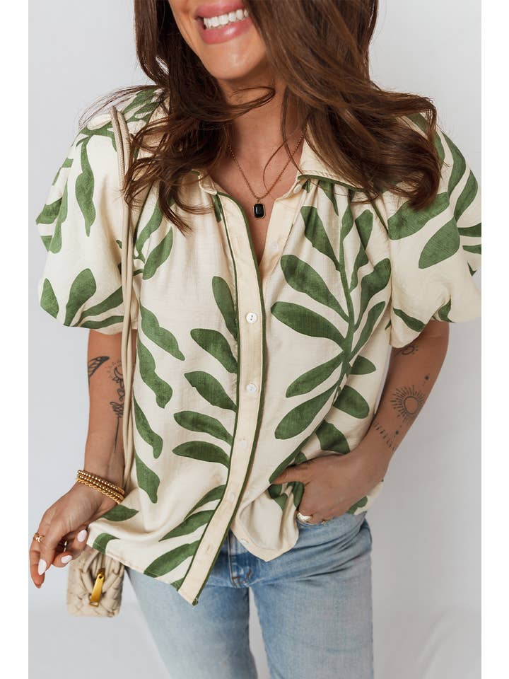 Green Leaf Shirt
