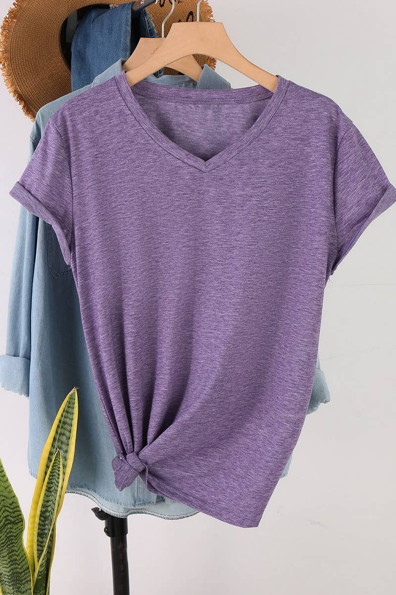 Zoe V-Neck T-shirt