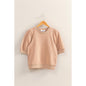 Pippa Puff Sleeve Crew Neck Top