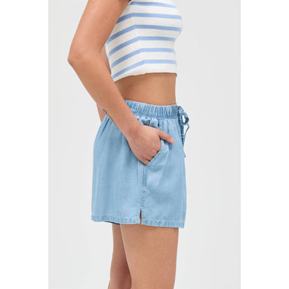 Janie Lyocell Drawstring Shorts