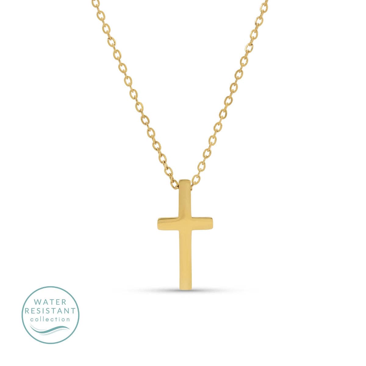 Water Resistant Cross Necklace