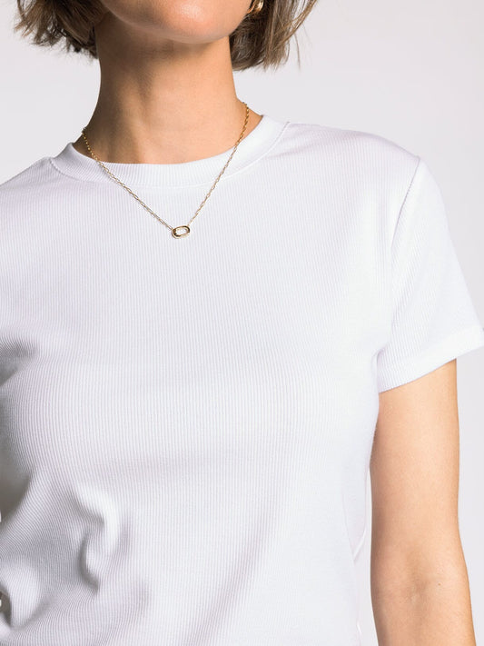 Annie Tee in White
