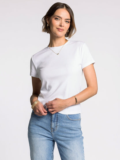 Annie Tee in White