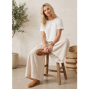 Tawny Wide Leg Palazzo Pant
