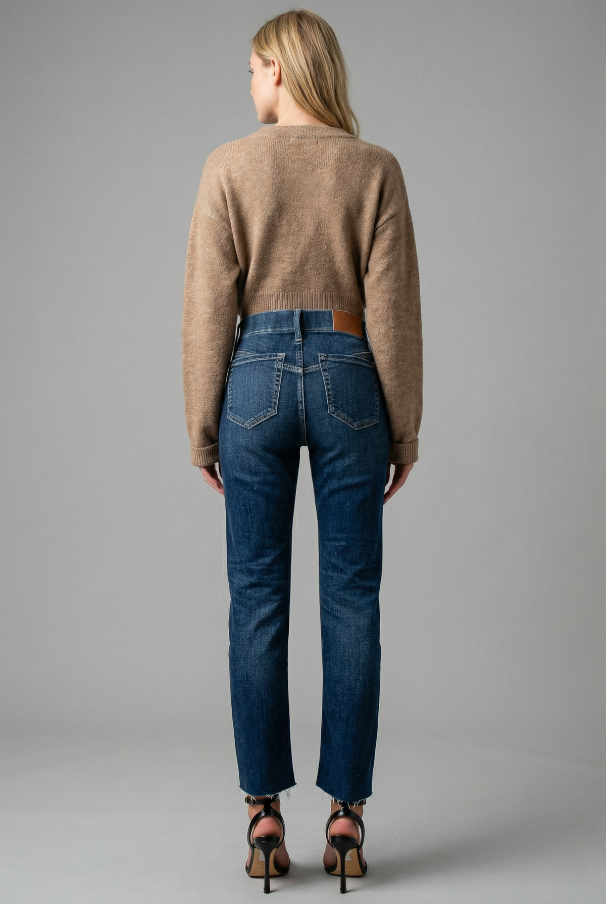 Tummy Control Straight Jeans