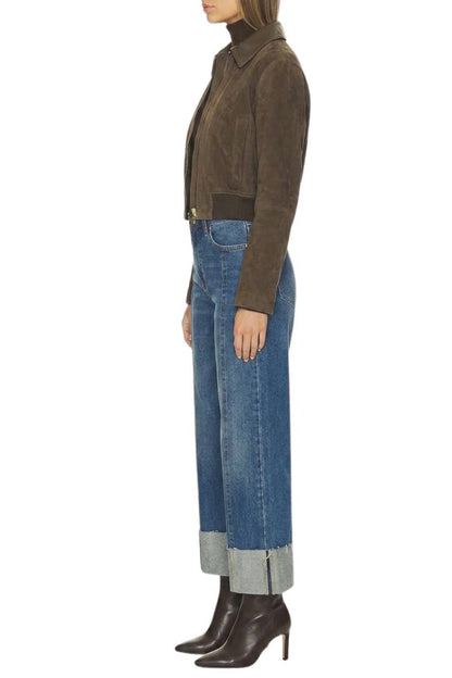 High Rise Tummy Control A-Wide jeans