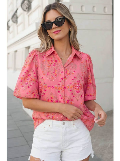 Floral Summer Shirt