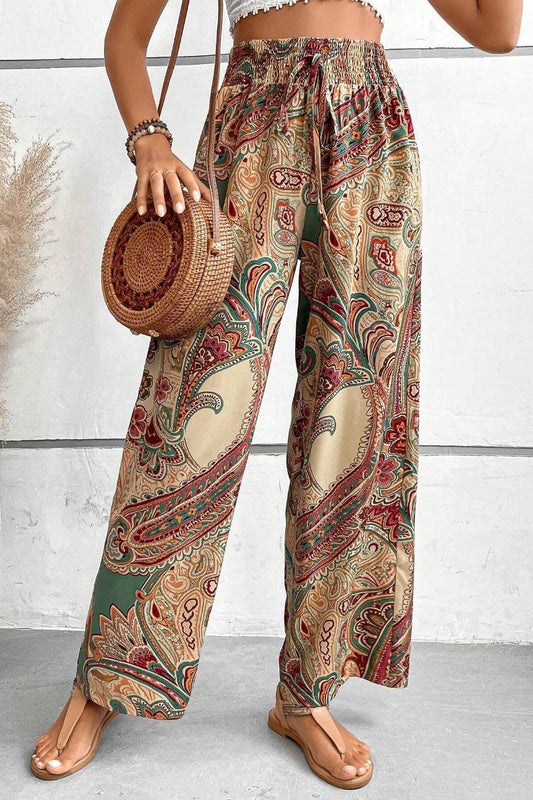 Roberta Paisley Print Pant