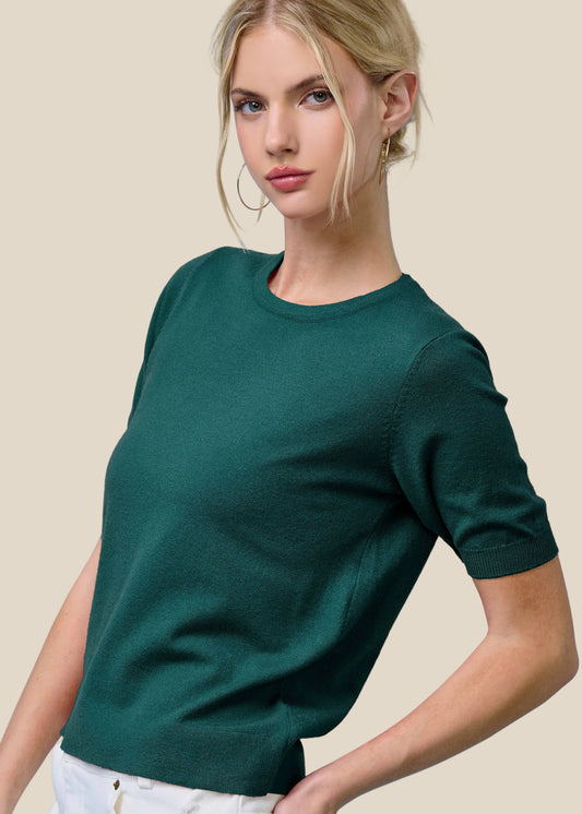 Lightweight Sweater in Teal