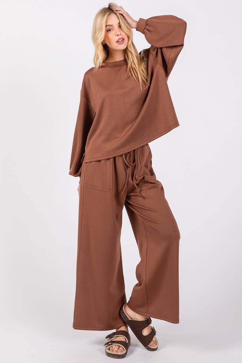 Scuba Top and Pants Set