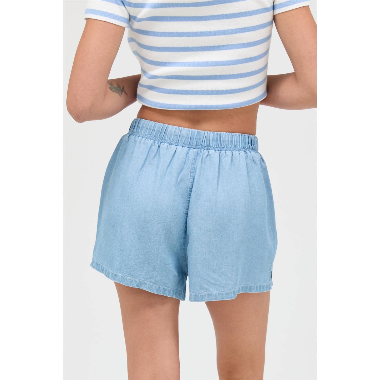 Janie Lyocell Drawstring Shorts