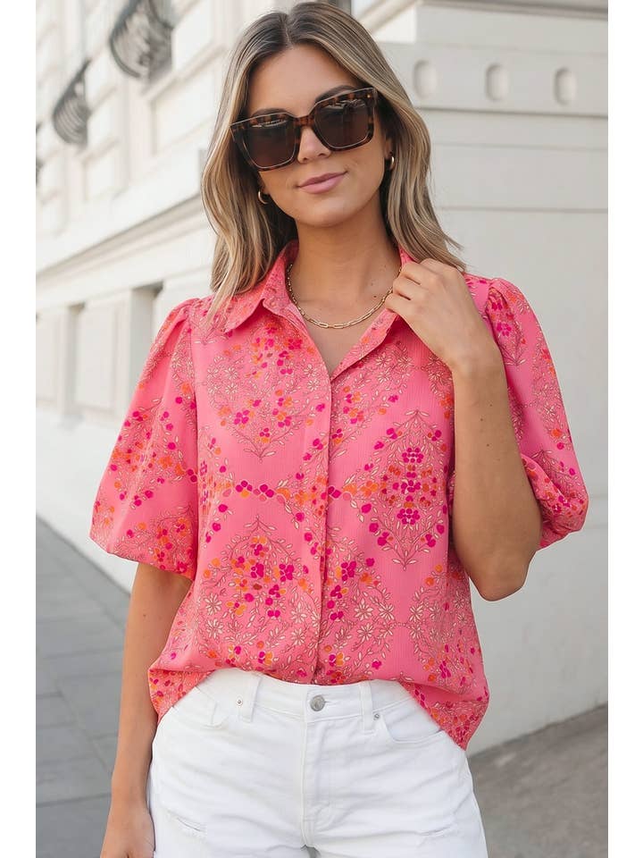 Floral Summer Shirt