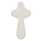 Handheld White Wooden Cross