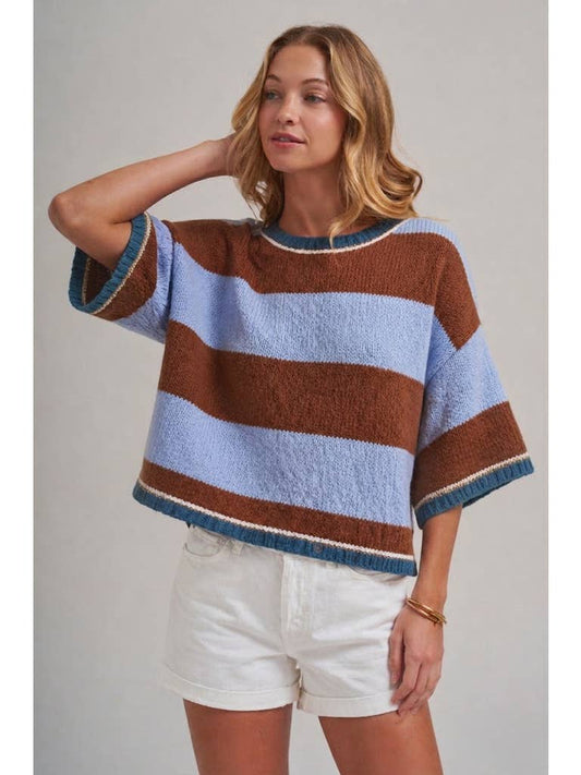 Wendy Wide Stripe Sweater