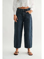 Cammy Dark Wash Barrel Jean