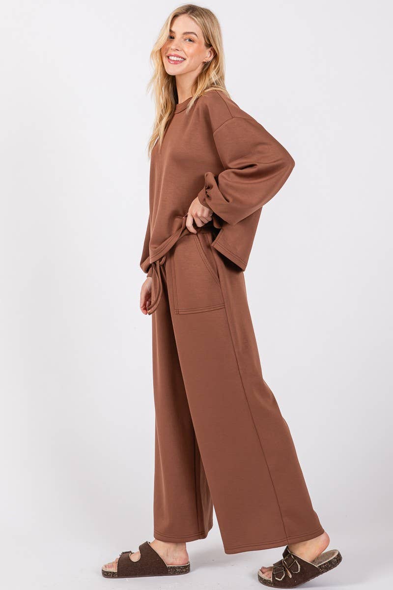 Scuba Top and Pants Set