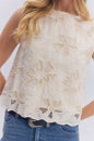 Romeo Sleeveless Lace Top