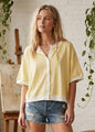 Gia Yellow Polka Dot Cardi