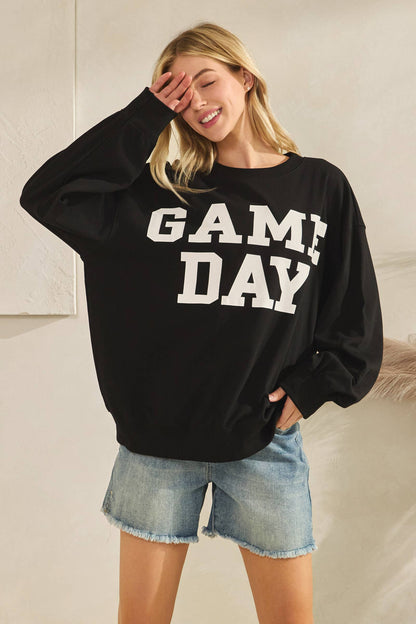 Bold Varsity Game Day Sweatshirt