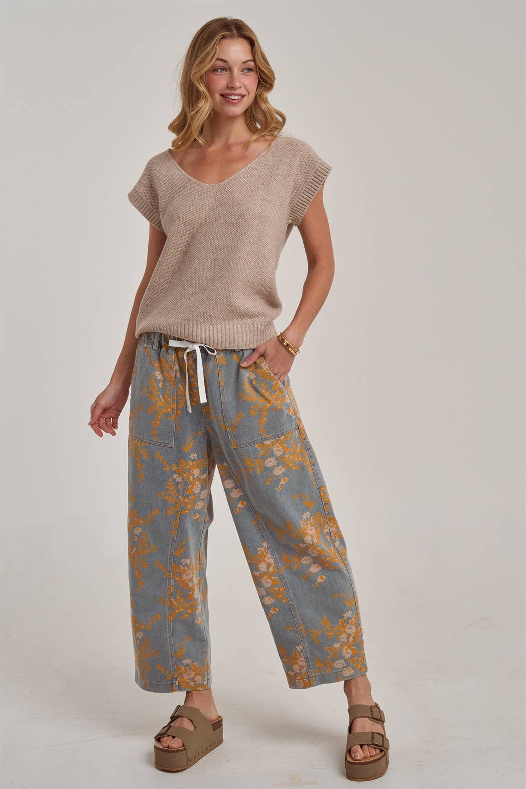 Fiona Floral Jeans