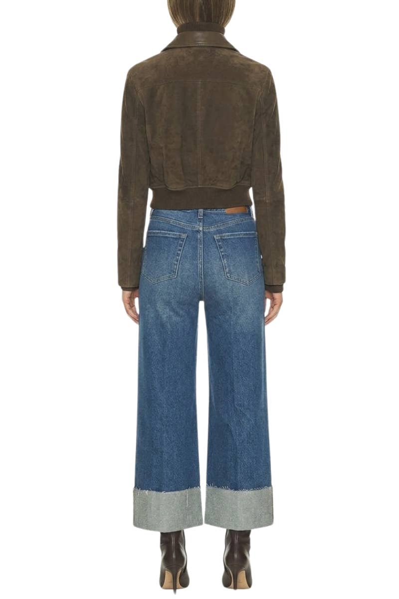 High Rise Tummy Control A-Wide jeans