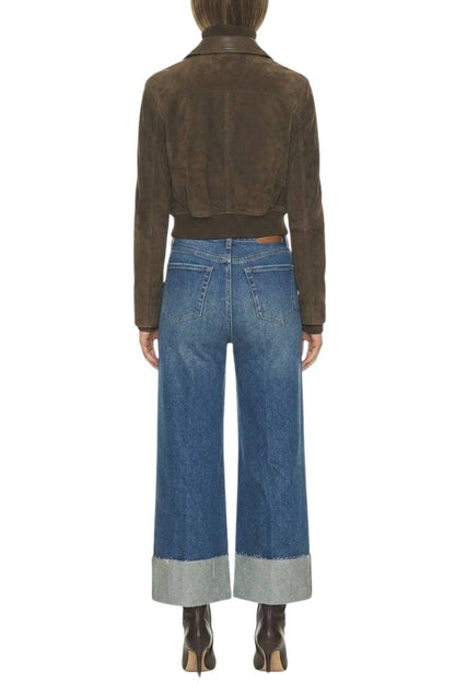 High Rise Tummy Control A-Wide jeans