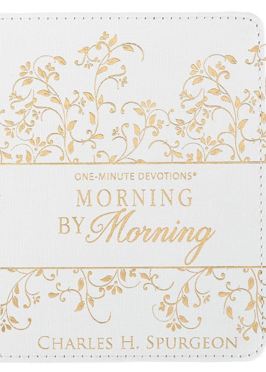 One-Minute Devotions Morning by Morning Faux Leather