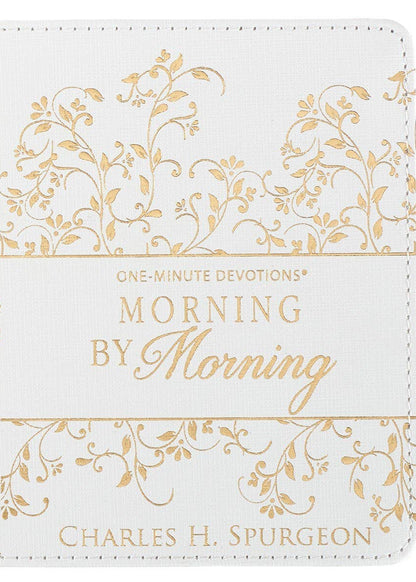 One-Minute Devotions Morning by Morning Faux Leather