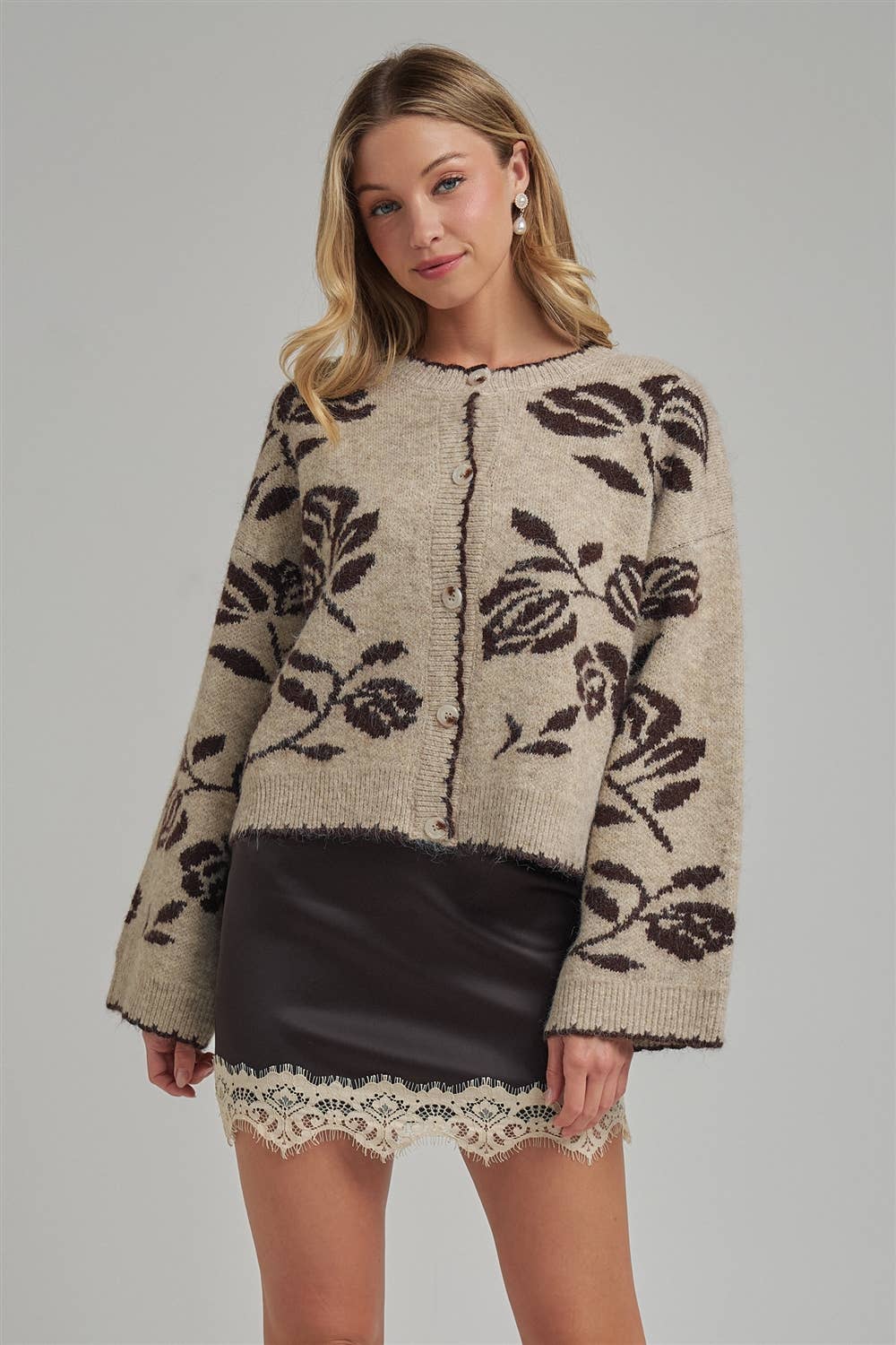 Clarissa Botanical Cardigan