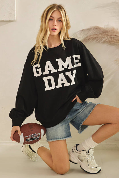 Bold Varsity Game Day Sweatshirt