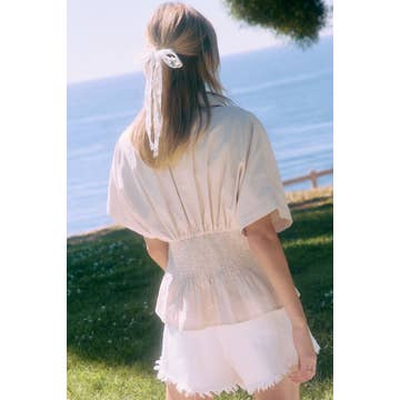 Peplum Waist Top