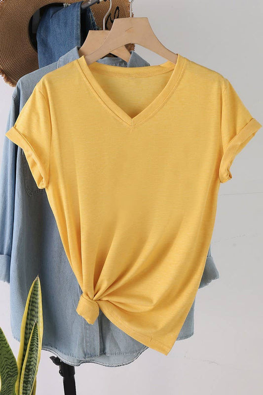 Zoe V-Neck T-shirt