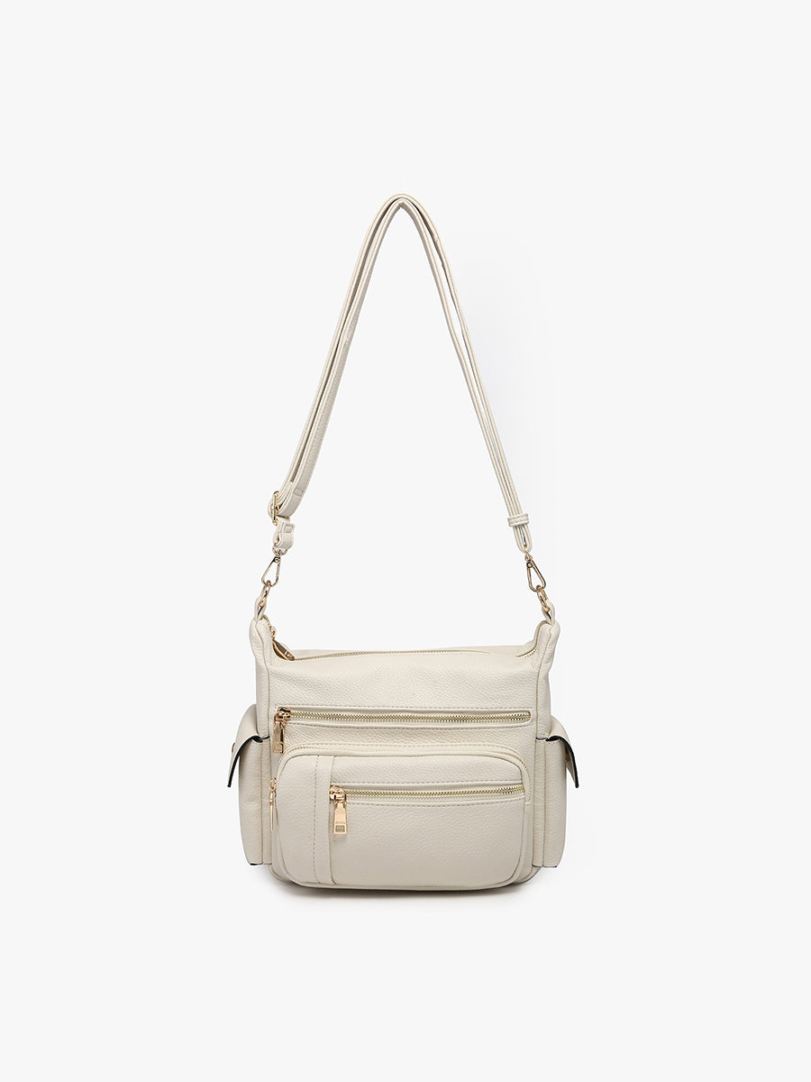 Nicole Multi-Zip Crossbody