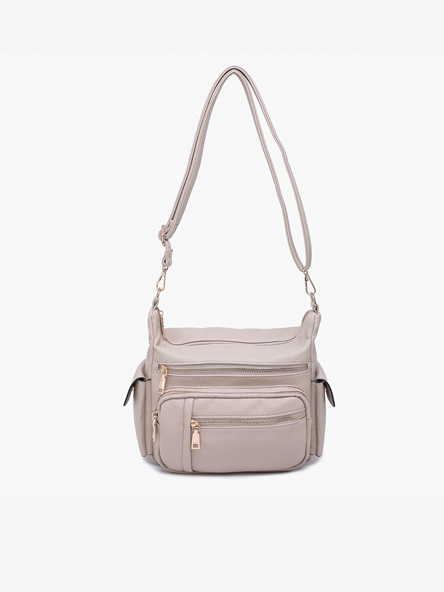 Nicole Multi-Zip Crossbody