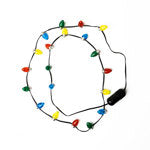 Flashing Holiday Bulb Necklace
